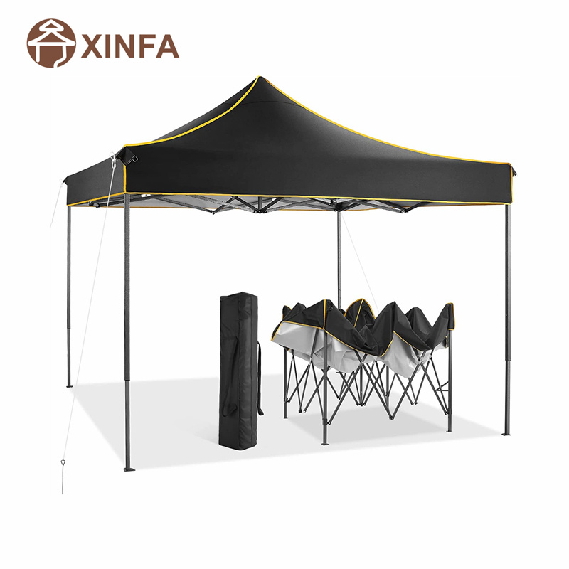 10x 10 Pop Up Canopy Stan Commercial Instant Albace Waterproof Canopy Stan pro večírky Black
